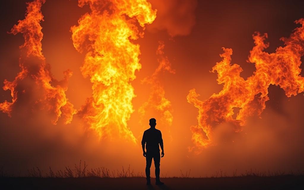 biểu tượng trong mơ thấy đám cháy