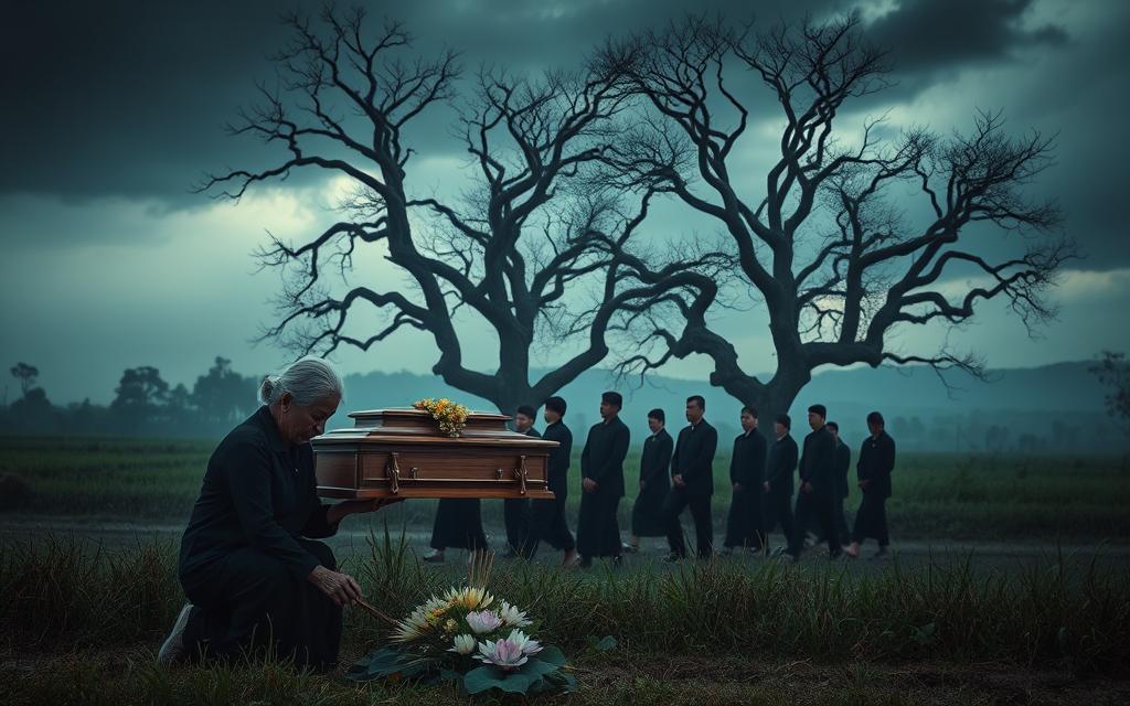 ý nghĩa giấc mơ đám ma